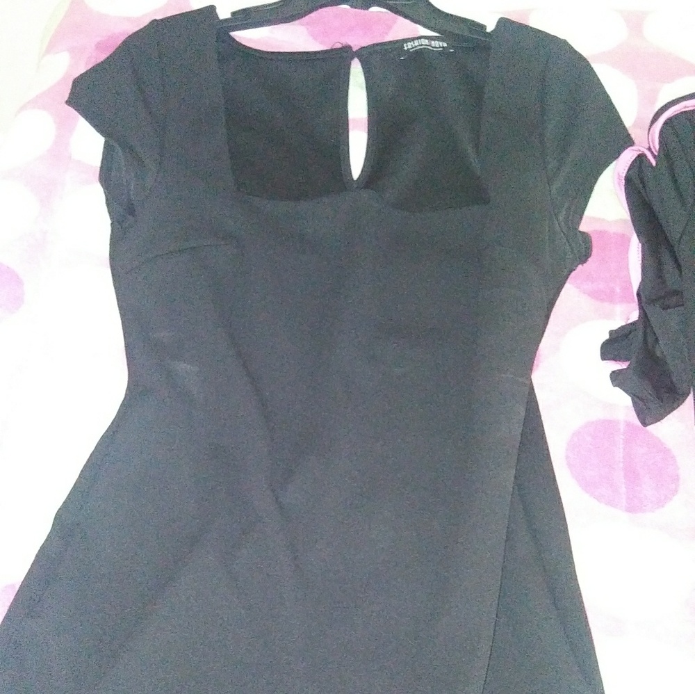 Fashion novoa black dress